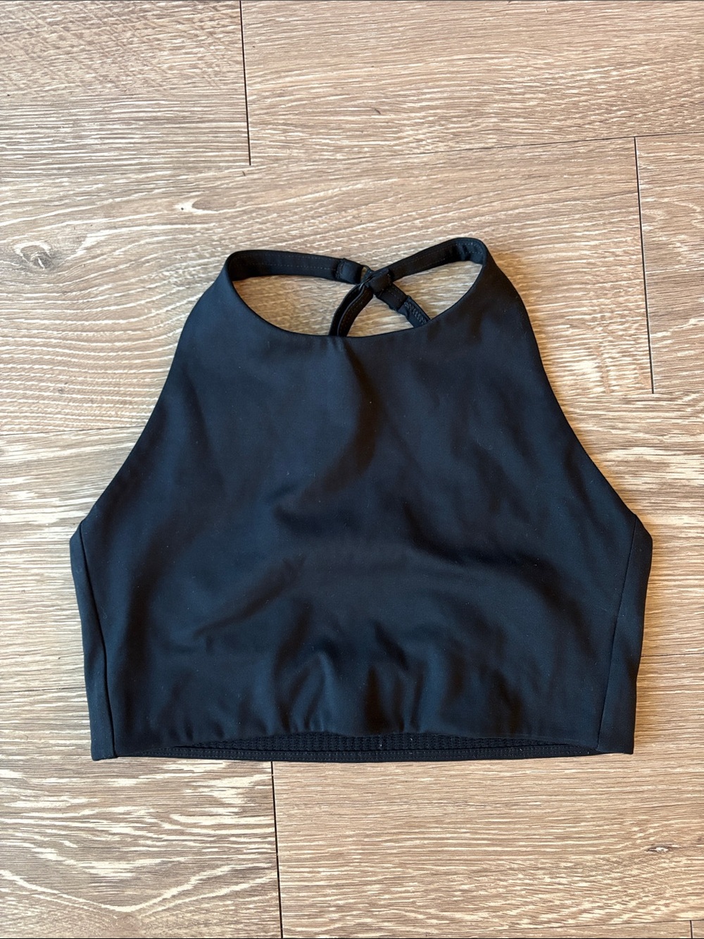 girlfriend collective Black Topanga Sports Bra